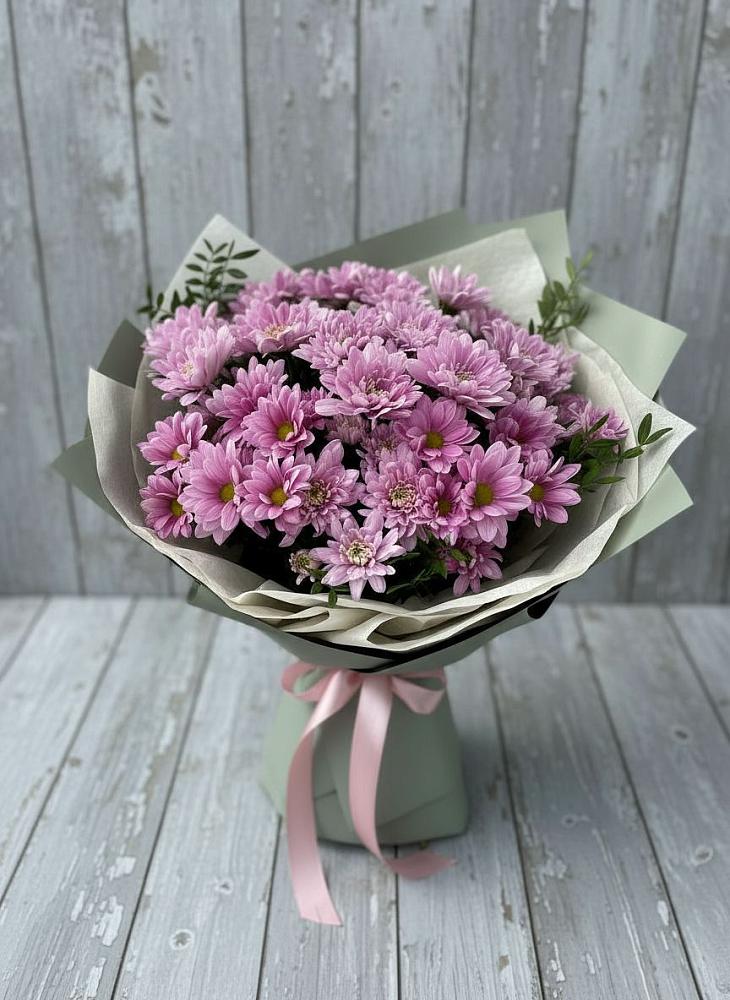 Букет цветов из: Хризантемы в Ябедино