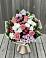 Букет цветов из: Альстромерии, Гвоздики, Розы и Хризантемы в Ябедино