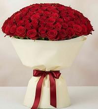 Букет 101 Красная роза Милано в Ябедино