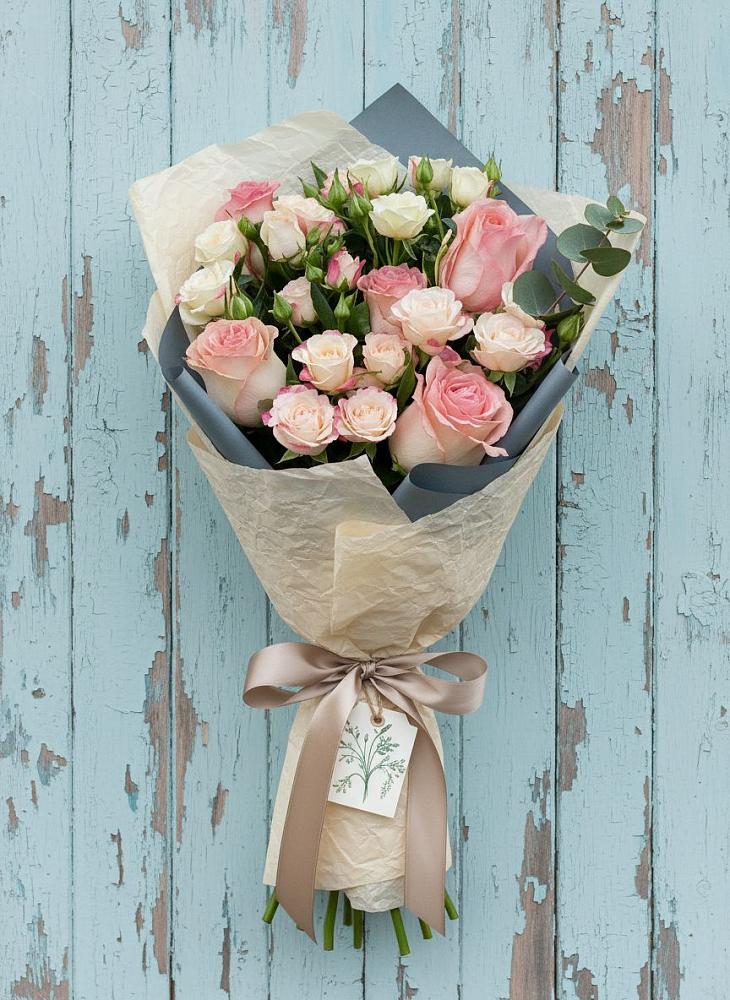 Букет цветов из: Розы в Ябедино