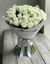 Букет 35 Белых роз в Ябедино
