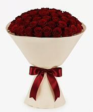 Букет 101 Бордовая роза Блэк Бакарра в Ябедино