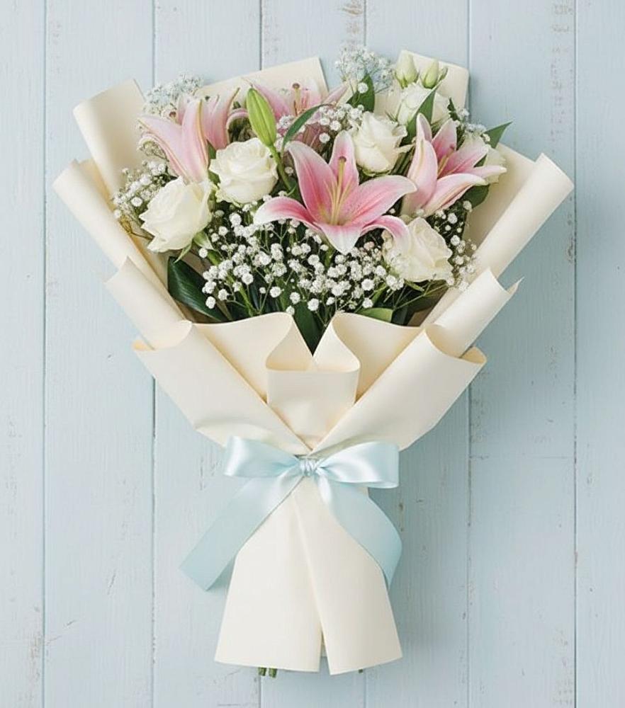 Букет цветов из: Лилии в Ябедино