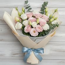 Букет цветов из:  Лизиантусы #REPLACE_PRED# Ябедино