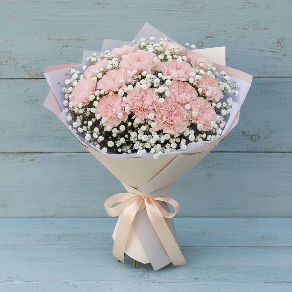 Букет цветов из: Гвоздики в Ябедино