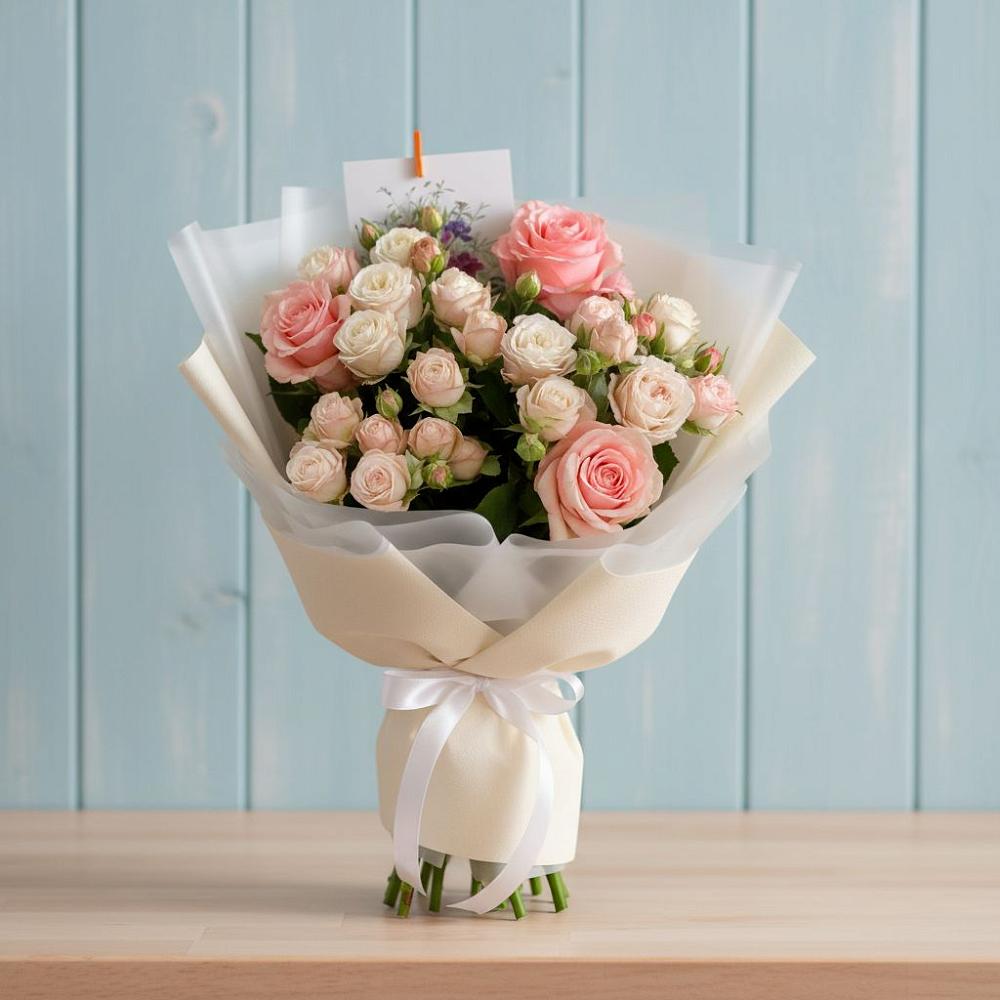 Букет цветов из: Розы в Ябедино