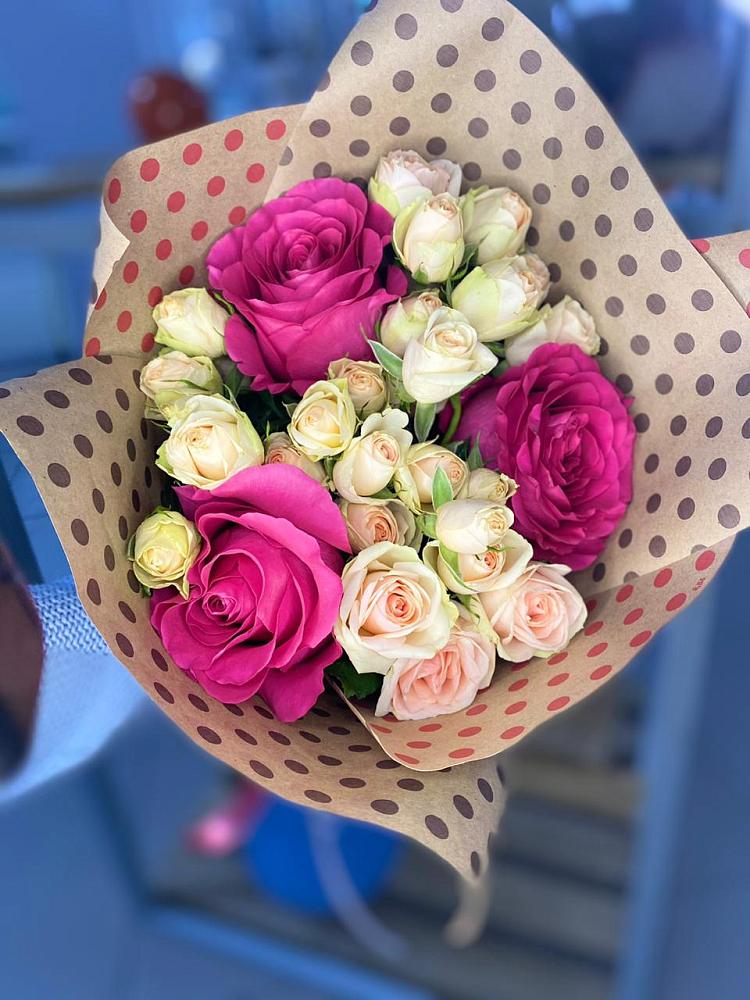 Букет цветов из: Розы в Ябедино