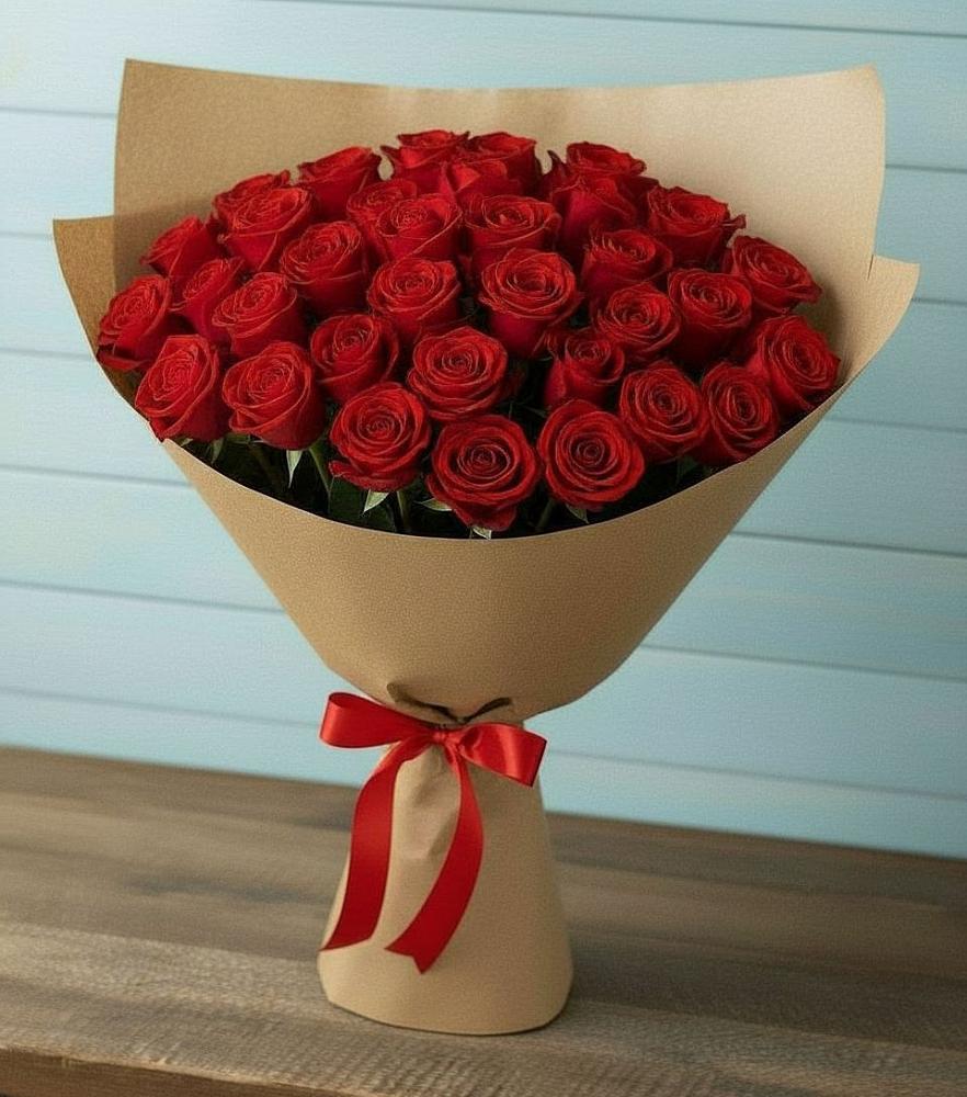 Букет Красные розы Милано в Ябедино
