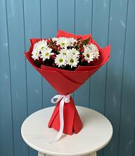 Букет цветов из:  Хризантемы в Ябедино