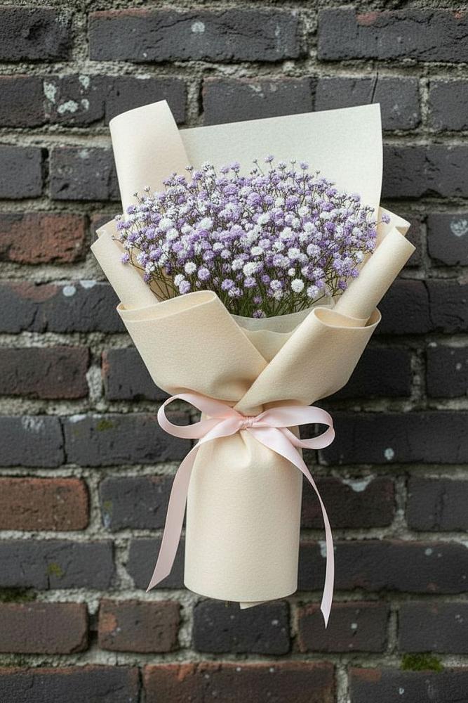 Букет цветов из: Гипсофила в Ябедино