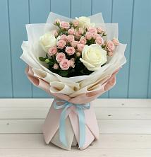 Букет цветов из:  Розы в Ябедино