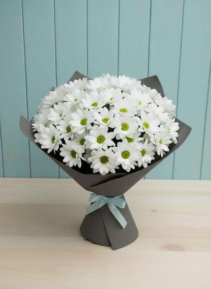 Букет цветов из: Хризантемы в Ябедино
