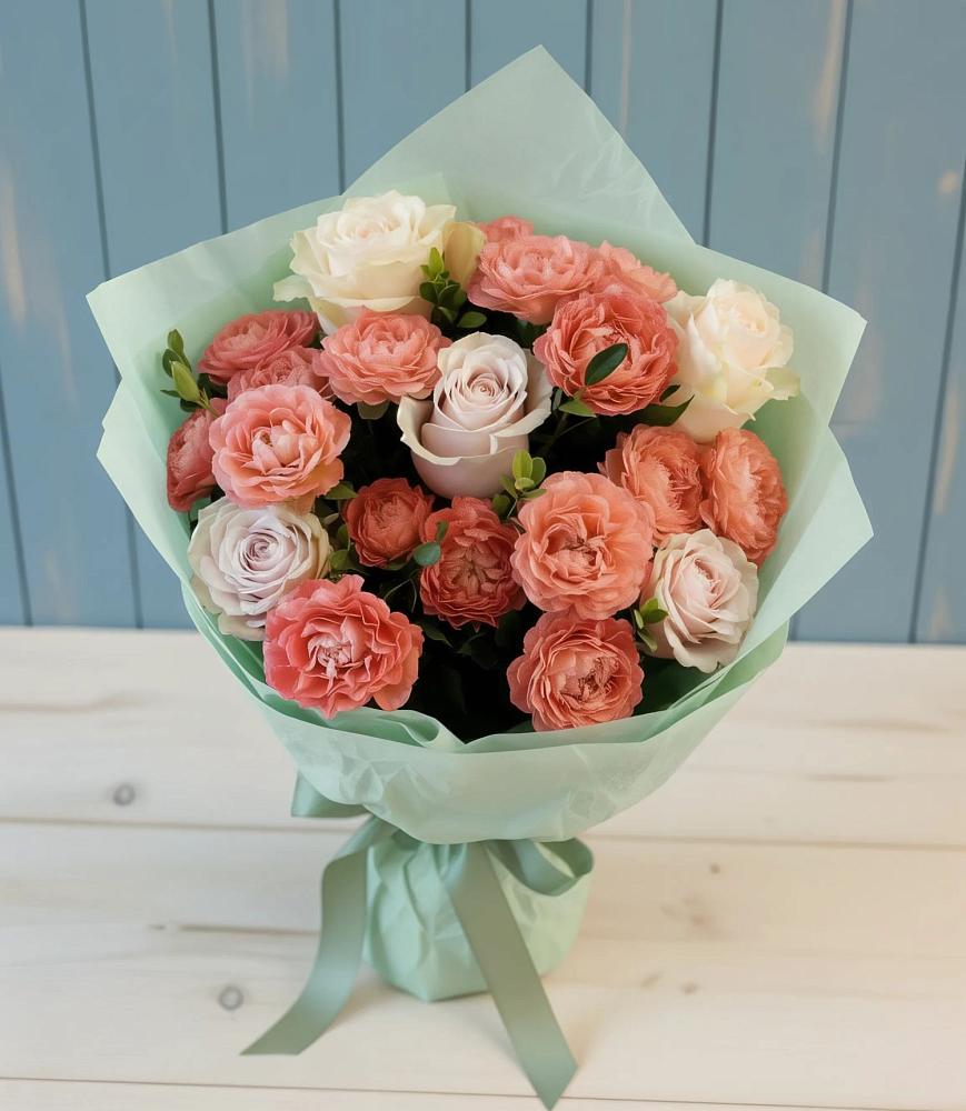 Букет цветов из: Розы в Ябедино