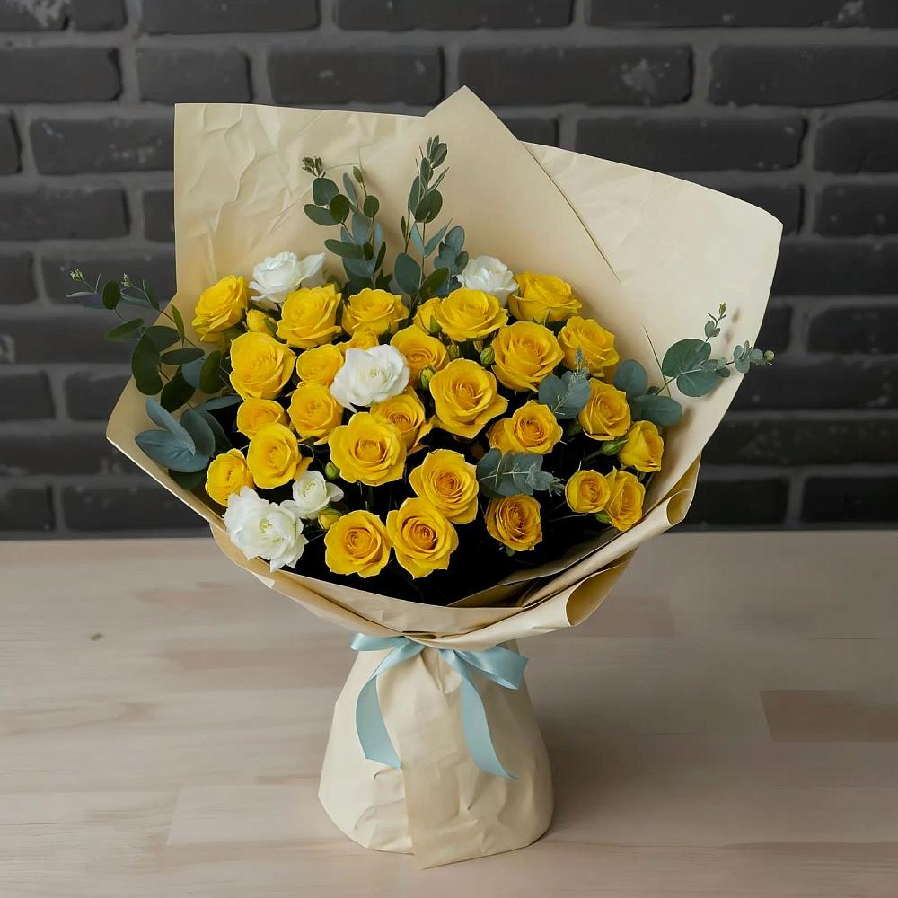 Букет цветов из: Розы в Ябедино