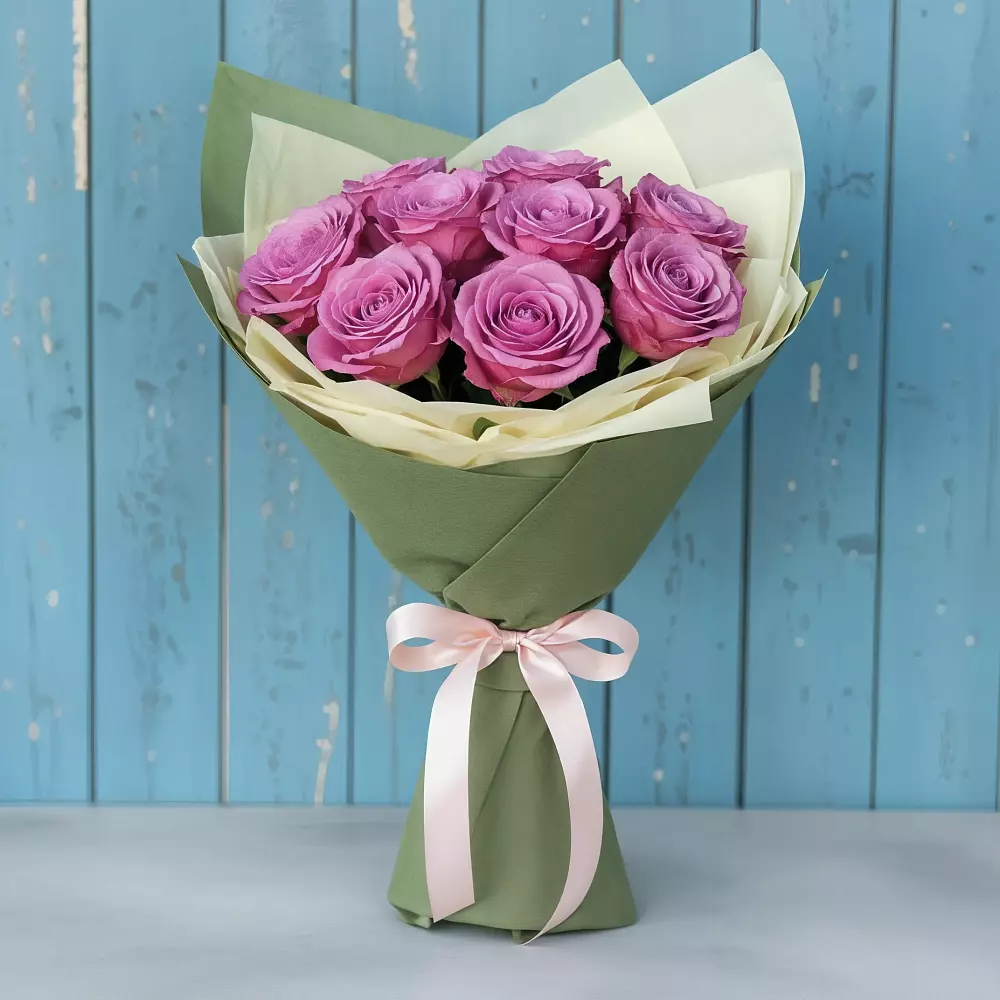 Букет Розы Фёрст Леди в Ябедино