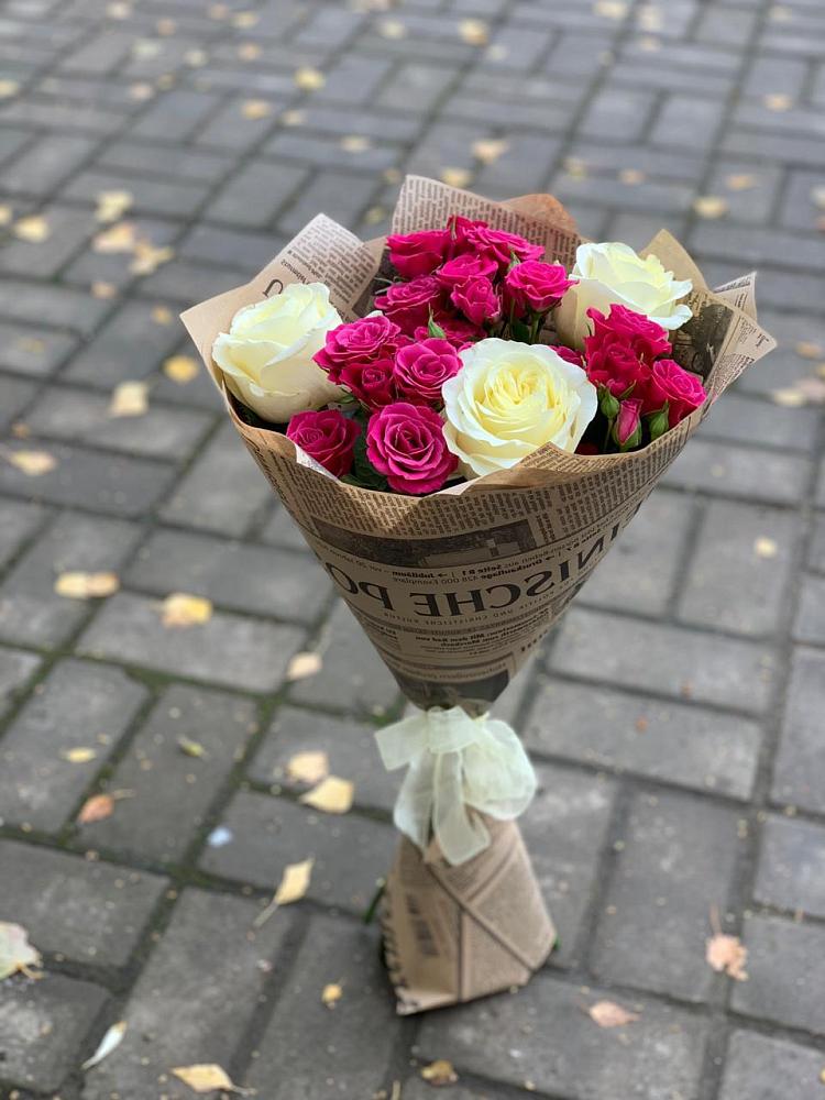 Букет цветов из: Розы в Ябедино