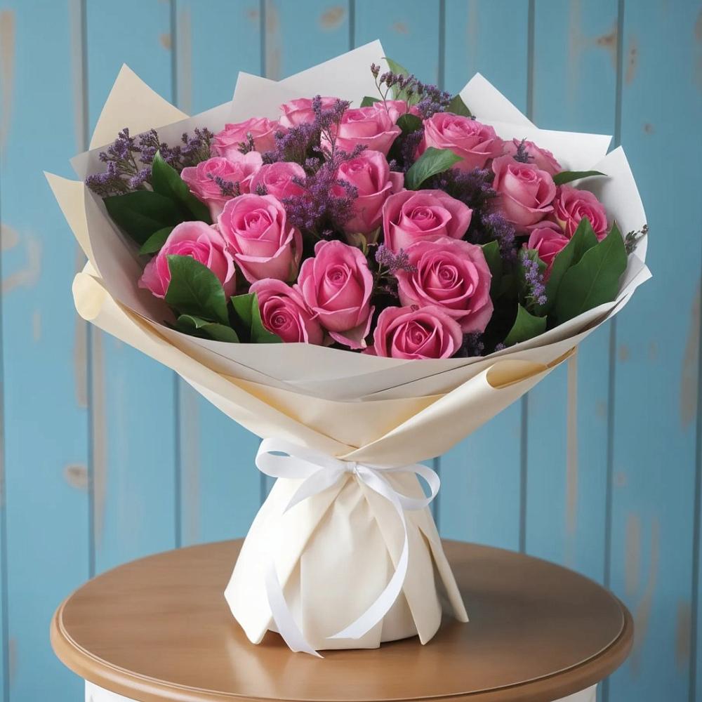 Букет цветов из: Розы в Ябедино