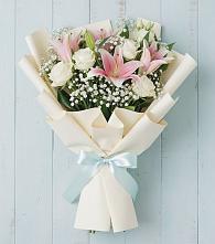Букет цветов из:  Лилии в Ябедино