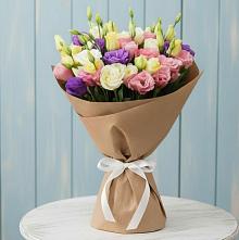 Букет цветов из:  Лизиантусы в Ябедино